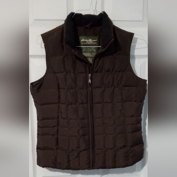 Eddie Bauer Jackets & Blazers - Eddie Bauer Chocolate Quilted Vest